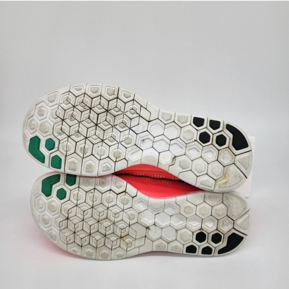 Nike Free 5.0 Hyper Punch Cyan Orange Women's Running Shoes Size 7.5 - Picture 8 of 8